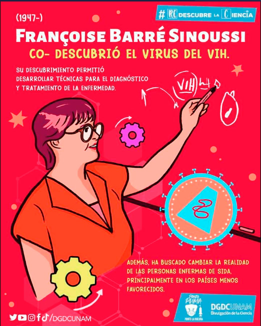 Françoise Barré-Sinoussi,bioquímica,sida,vih,virología